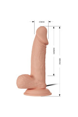 BAILE - BELLISSIMO INCONTRO ZEBULON VIBRAZIONE 19.4 CM NATURALE