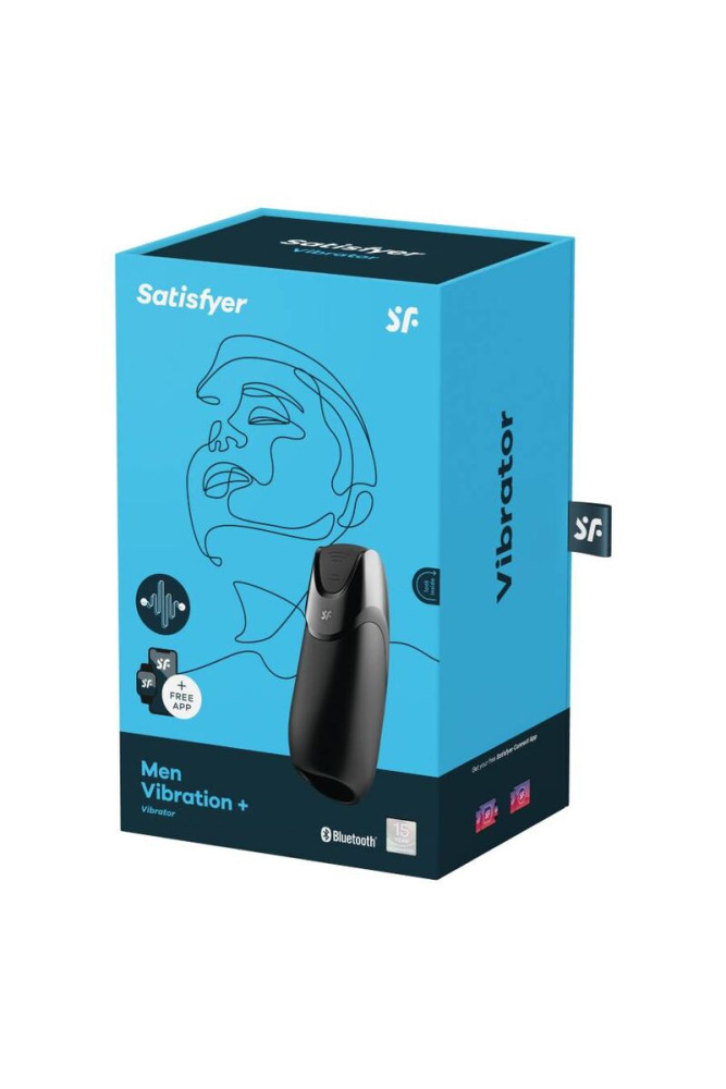 SATISFYER - MEN VIBRATION+ NERO