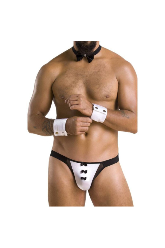 PASSION - 036 SLIP ALFROJO NERO L/XL