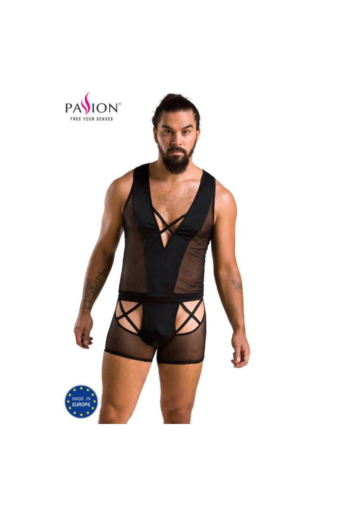 PASSION - 054 SET OSCAR NERO L/XL