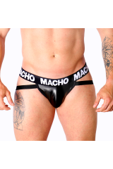 MACHO - MX25NC JOCK NERO PELLE S