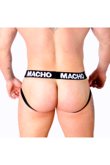 MACHO - MX25NC JOCK NERO PELLE S