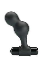 MR PLAY - PLUG ANALE VIBRATORE IN SILICONE NERO