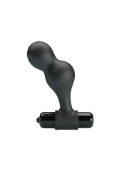 MR PLAY - PLUG ANALE VIBRATORE IN SILICONE NERO