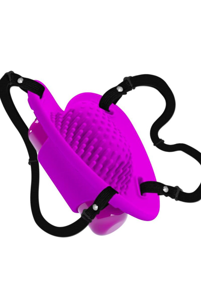 PRETTY LOVE - MASSAGGIATORE PER CLITORIDE HEARTBEAT 10 MODALIT DI VIBRAZIONE VIOLA