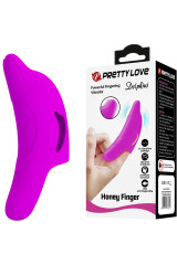 PRETTY LOVE - POTENTE STIMOLATORE DELLE DITA DELPHINI VIOLA