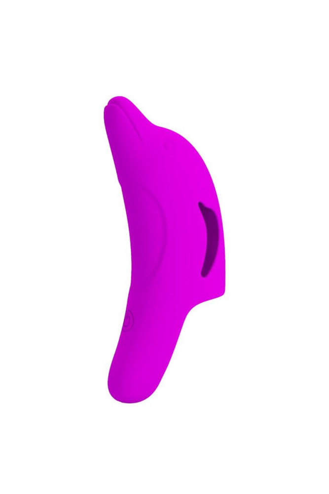 PRETTY LOVE - POTENTE STIMOLATORE DELLE DITA DELPHINI VIOLA