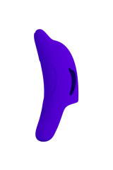 PRETTY LOVE - POTENTE STIMOLATORE DELLE DITA DELPHINI BLU SCURO