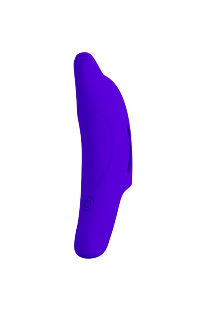 PRETTY LOVE - POTENTE STIMOLATORE DELLE DITA DELPHINI BLU SCURO