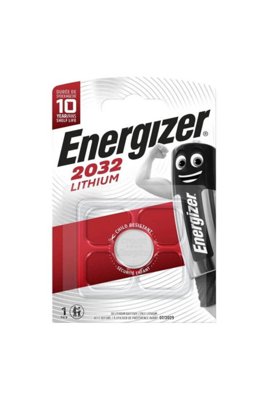 ENERGIZER - BATTERIA LITIO A TASTO CR2032 3V 1 UNIT