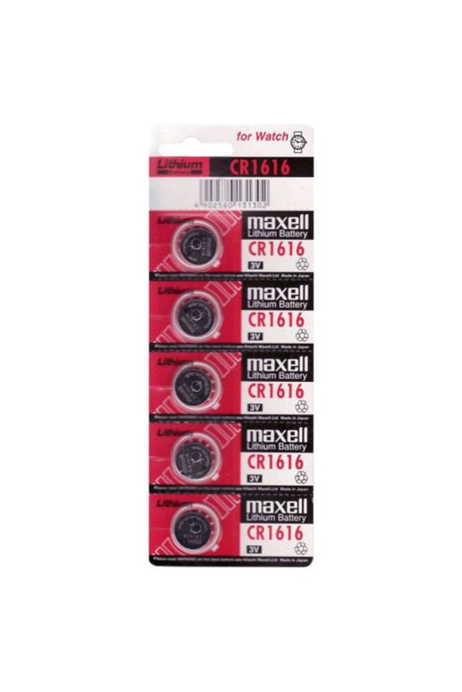 MAXELL - BATTERIA LITIO CR1616 3V 5UDS
