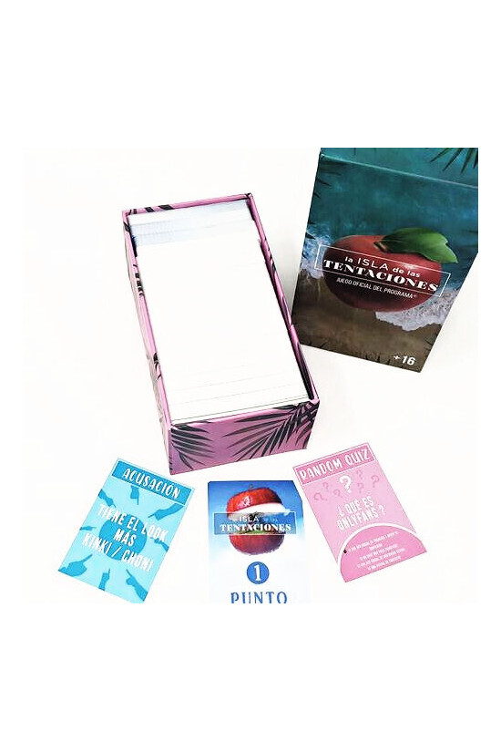 LA ISLA DE LAS TENTACIONES - OFFICIAL CARD GAME - ES
