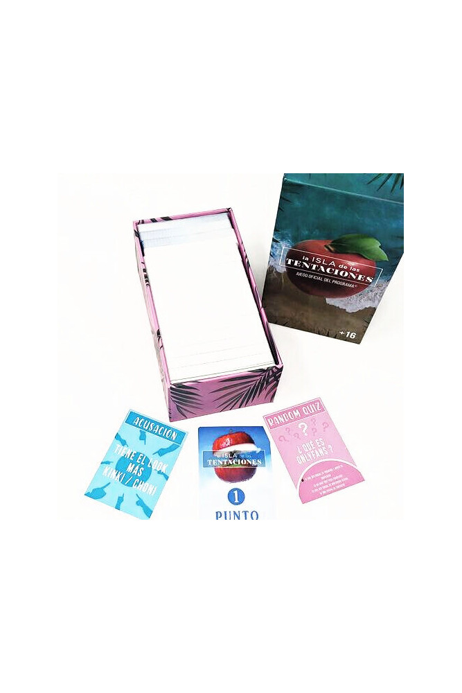 LA ISLA DE LAS TENTACIONES - OFFICIAL CARD GAME - ES