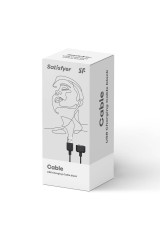 SATISFYER - CAVO DI RICARICA NERO