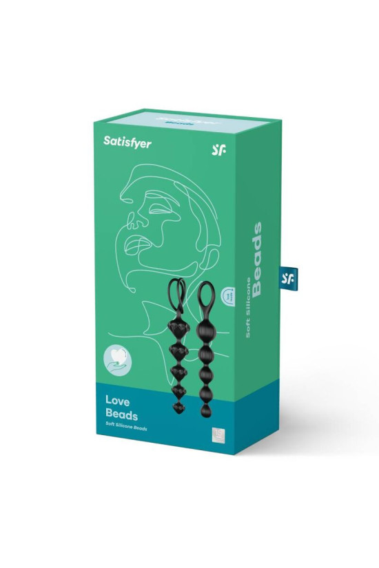 SATISFYER - PERLINE LOVE NERO