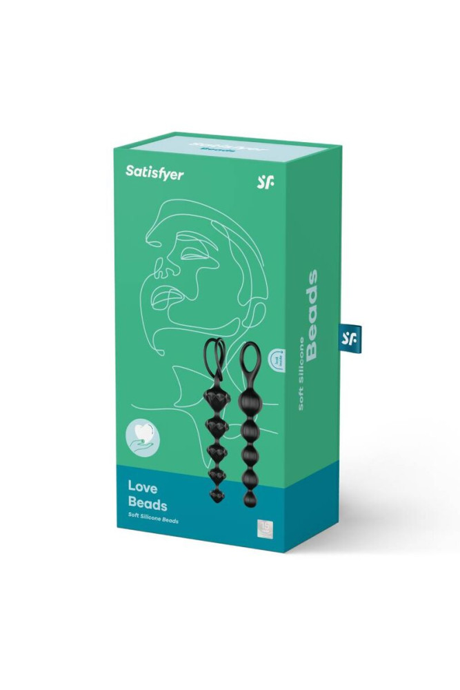 SATISFYER - PERLINE LOVE NERO