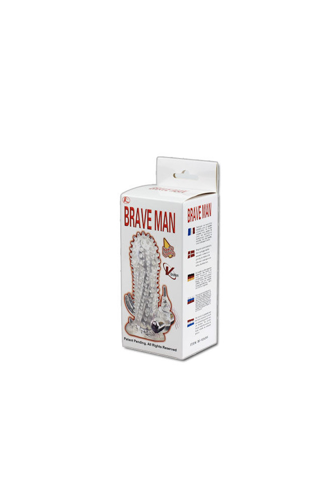 BAILE - ESTENSIONE DEL PENE VIBRATORE BRAVE MAN RABBIT