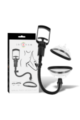 INTENSE - PUMP POMPA MANUALE VAGINALE CON DUE COPPE INTERCAMBIABILI