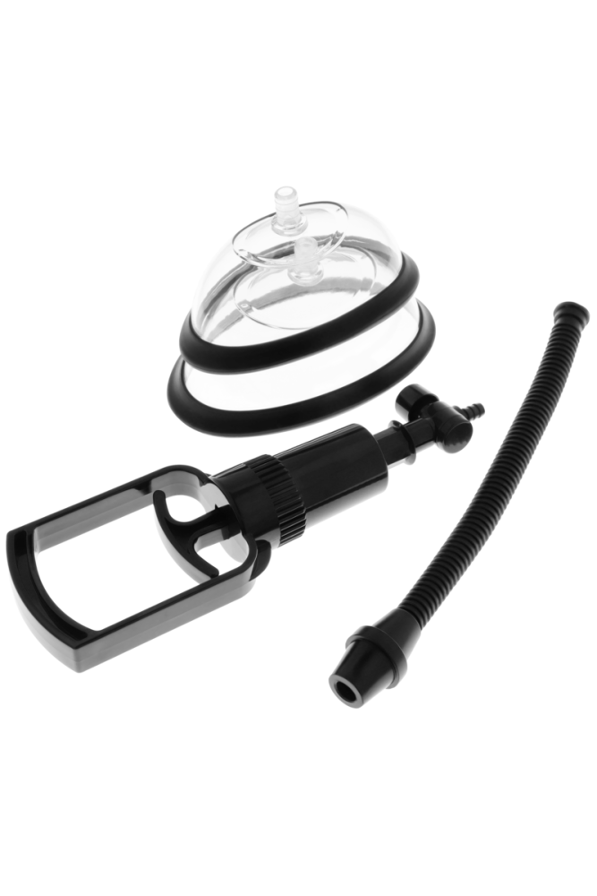 INTENSE - PUMP POMPA MANUALE VAGINALE CON DUE COPPE INTERCAMBIABILI