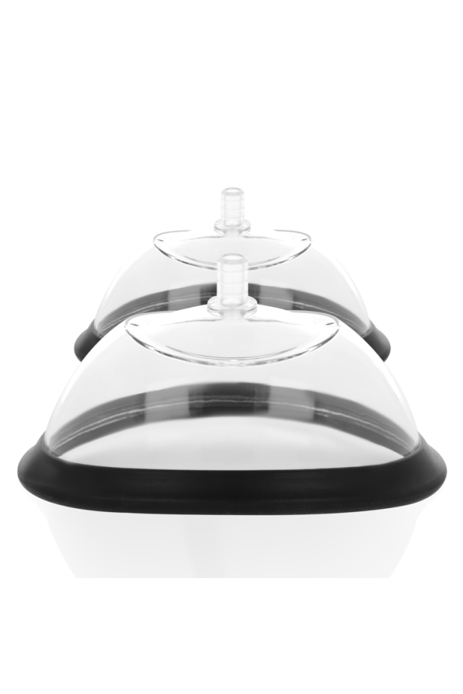 INTENSE - PUMP POMPA MANUALE VAGINALE CON DUE COPPE INTERCAMBIABILI