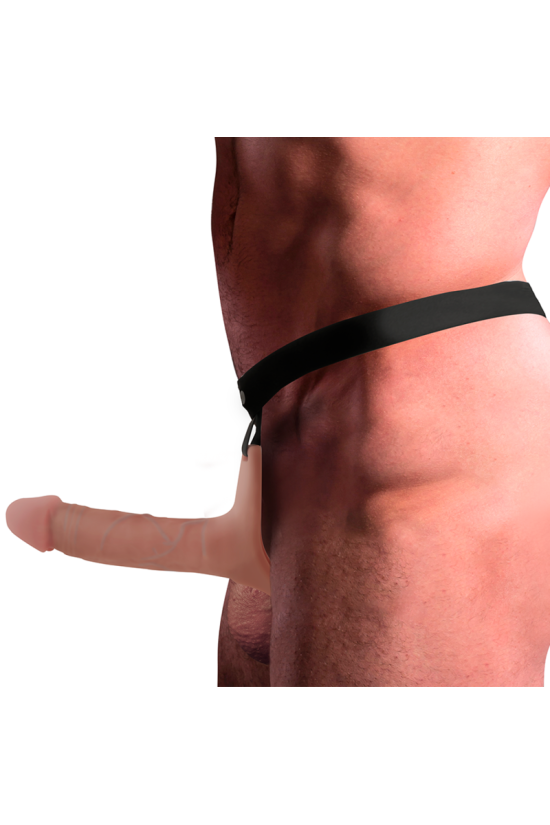 INTENSE - IMBRACATURA CAVA CON DILDO IN SILICONE 16 X 3