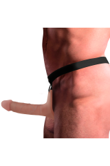 INTENSE - IMBRACATURA CAVA CON DILDO IN SILICONE 16 X 3