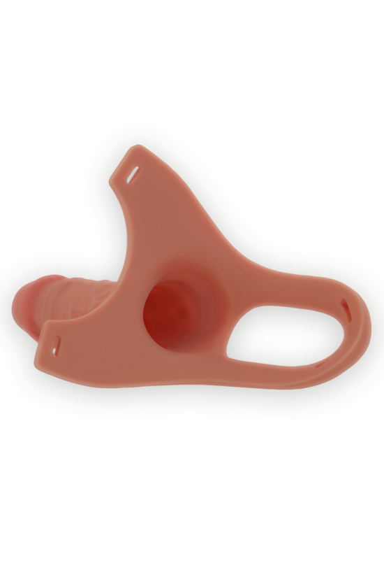 INTENSE - IMBRACATURA CAVA CON DILDO IN SILICONE 16 X 3