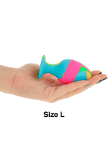 INTENSE - SET DI TAPPI IN SILICONE MULTICOLORE