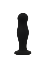 BLACK&SILVER - SEAN PLUG ANALE PREMIUM IN SILICONE NERO