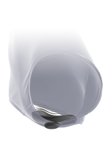 BLACK&SILVER - PANTALONE VIBRATORE IN SILICONE RICARICABILE PRESTON NERO