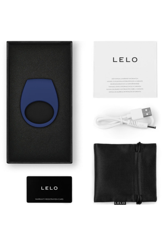 LELO - ANELLO VIBRATORE BLU TOR 3