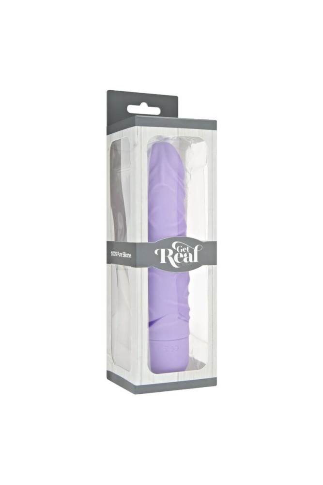 GET REAL - VIBRATORE VIOLA ORIGINALE CLASSICO