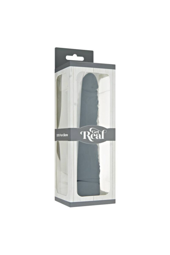 GET REAL - VIBRATORE CLASSICO SLIM NERO