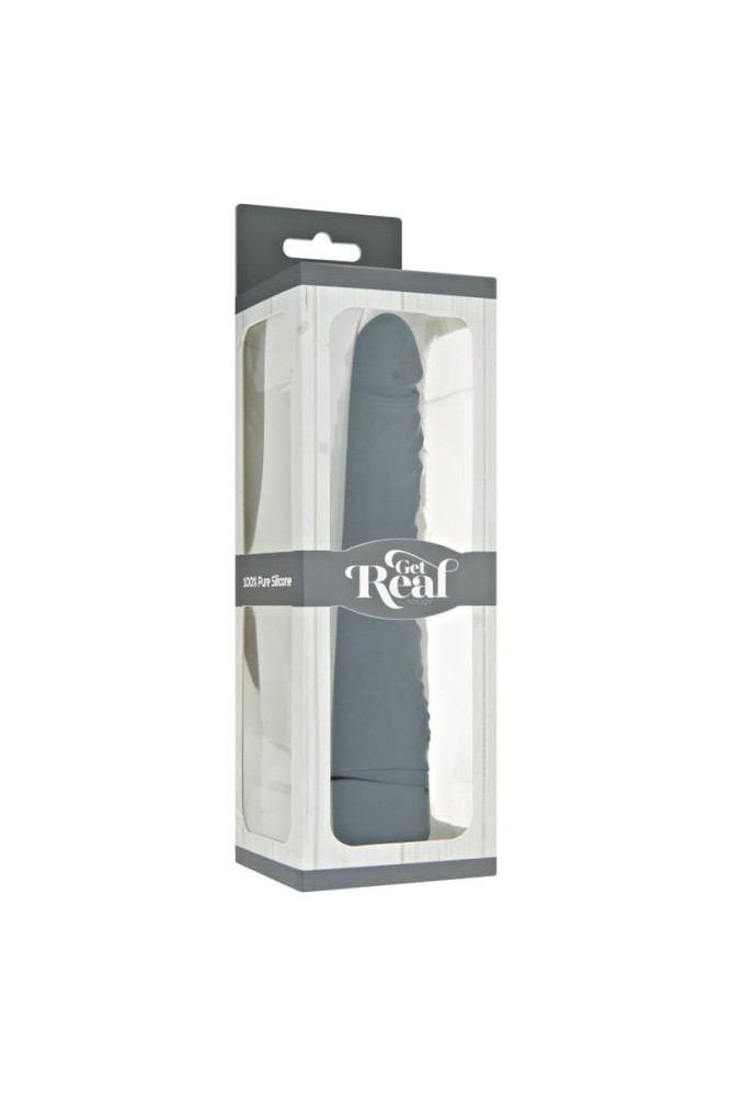 GET REAL - VIBRATORE CLASSICO SLIM NERO