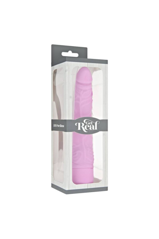 GET REAL - VIBRATORE CLASSICO SLIM ROSA