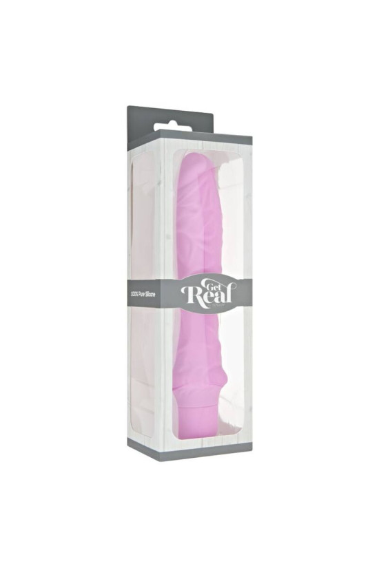GET REAL - VIBRATORE CLASSICO GRANDE ROSA