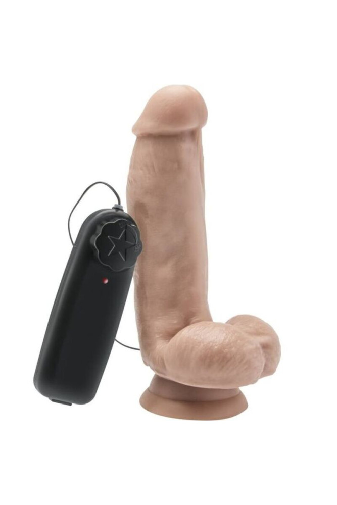 GET REAL - DILDO 12 CM CON VIBRATORE PER SFERE