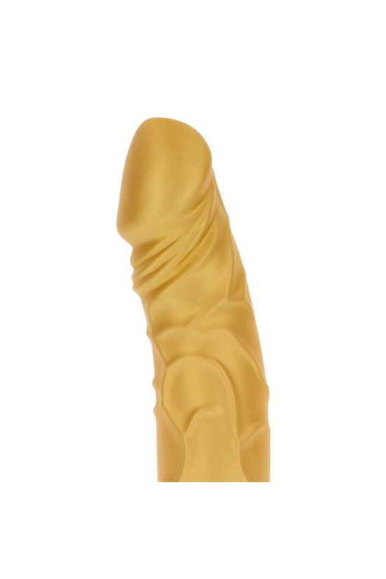 GET REAL - VIBRATORE ORIGINALE GOLD DICKER ORO