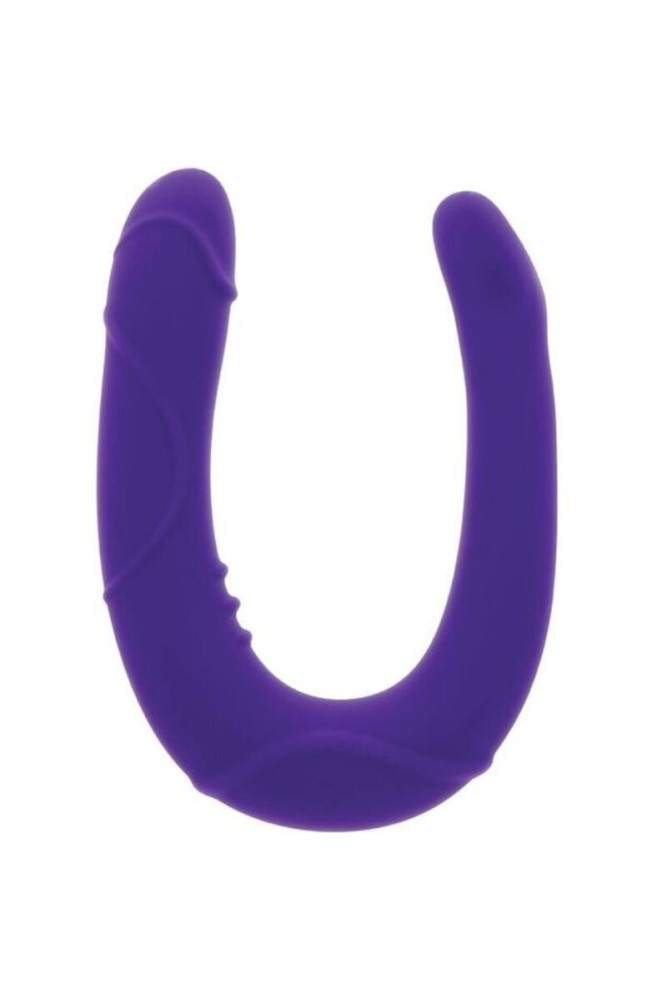 GET REAL - VOGUE MINI DOUBLE DONG VIOLA