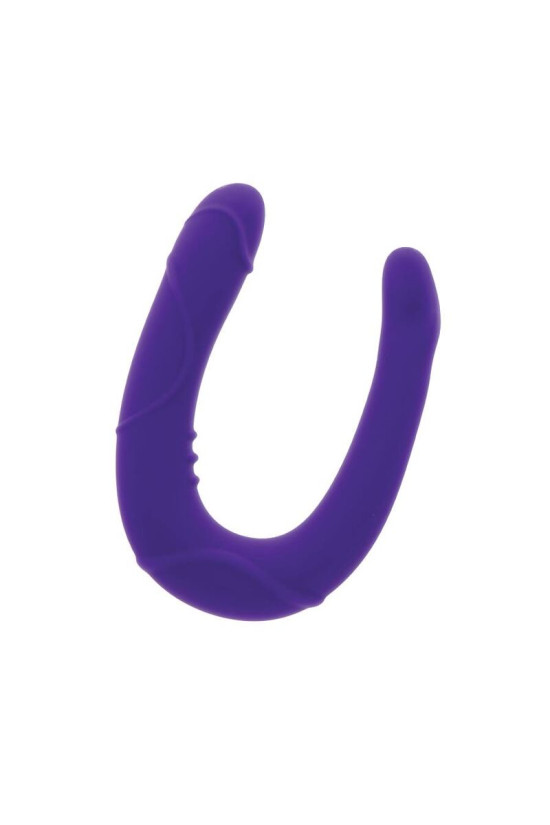 GET REAL - VOGUE MINI DOUBLE DONG VIOLA