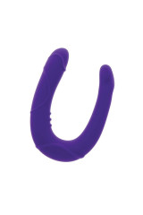 GET REAL - VOGUE MINI DOUBLE DONG VIOLA