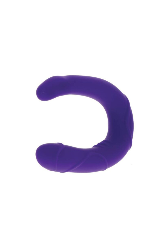 GET REAL - VOGUE MINI DOUBLE DONG VIOLA