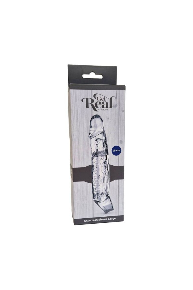 GET REAL - ESTENSIONE LUNGA 19 CM TRASPARENTE