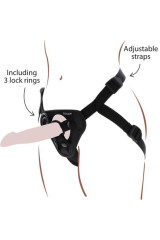 GET REAL - IMBRAGATURA CON CINTURINO NERA