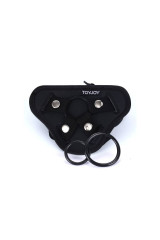 GET REAL - IMBRAGATURA CON CINTURINO NERA