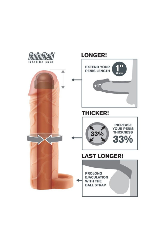 FANTASY X- TENSIONS - PELLE PERFECT 1 EXTENSION BALL STRAP