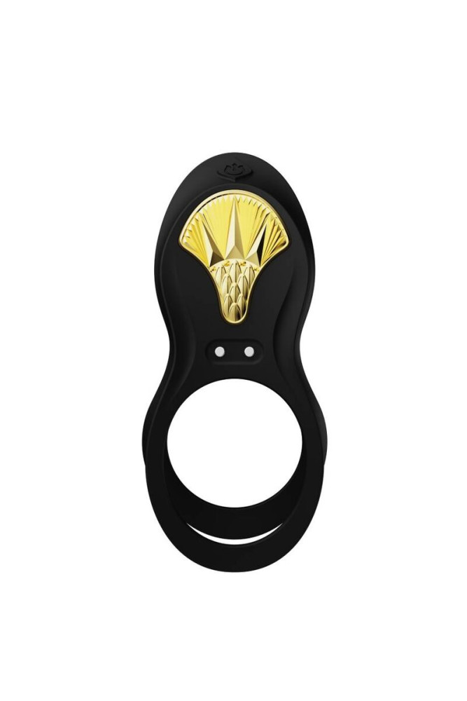 ZALO - ANELLO PER COPPIE VIBRANTI BAYEK NERO