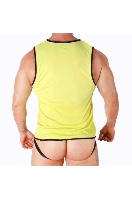 MACHO - T-SHIRT GIALLA L/XL