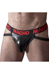 MACHO - MX25RC JOCK ROSSO PELLE XL