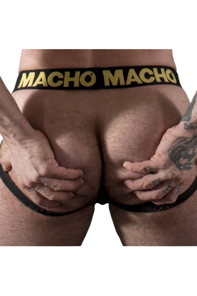 MACHO - MX25AC JOCK GIALLO PELLE L